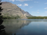 The hike around the lake at Many Glacier